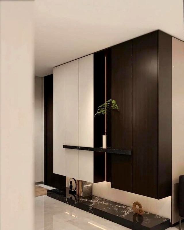 高颜值定制鞋柜,告别玄关杂乱,打造超强收纳的回家仪式感 玄关杂乱?高颜值+超强收纳的定制鞋柜,才是回家的正确打开方式 - 家居知识