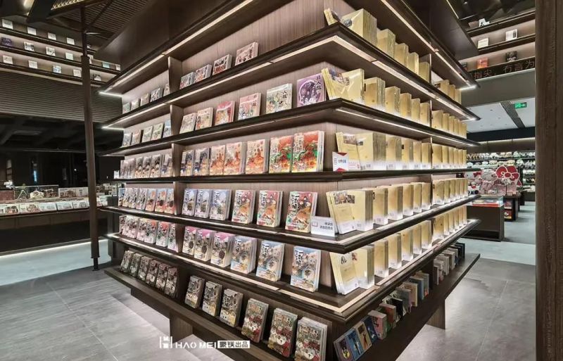 冇言有阅书店,实体空间设计与个性化书架定制案例解析 冇言有阅书店实体设计与书架定制案例! - 家居知识