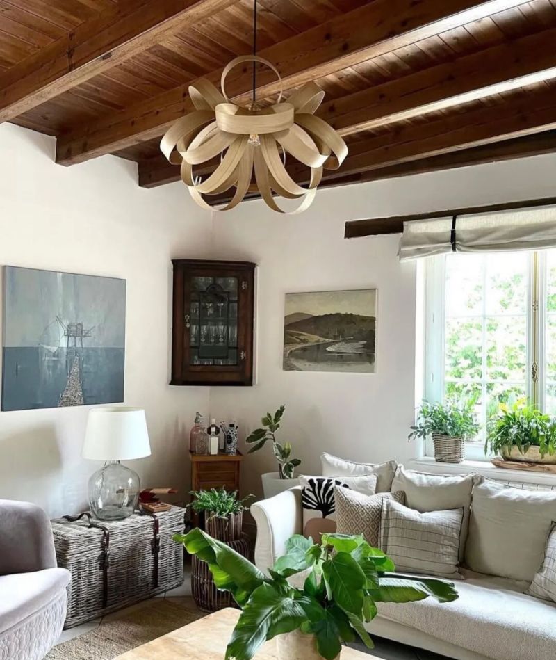 不极简也不繁复现代复古风，悠闲自在乡居令人倾慕 - 家居知识