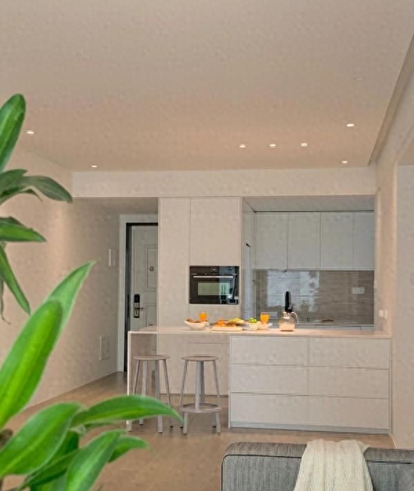 广东女子极简新家走红，空无一物，治愈系装修引热议