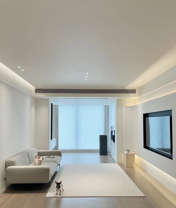 广东女主因新家装修得太简单而走红，空无一物的极简风太治愈了 - 家居知识