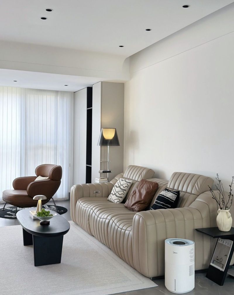 小户型逆袭大平层，不费力就高级感满满的家，黑白极简风太香了！ - 家居知识