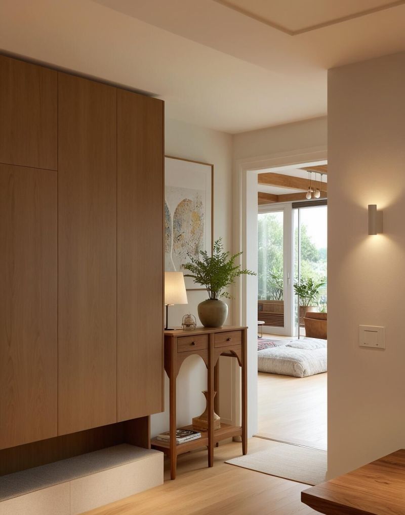 原木中古风客厅+半开放书房,办公治愈两不误! 原木中古客厅,半开放式书房太妙了,真的尽力办公也能治愈! - 家居知识