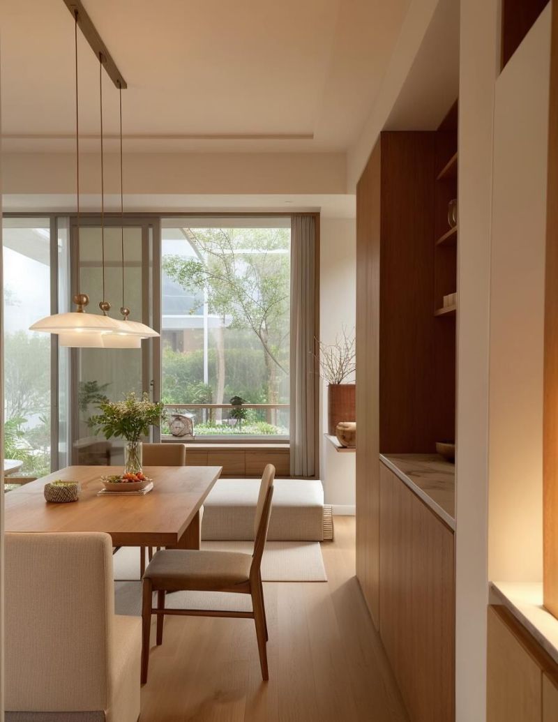 原木中古风客厅+半开放书房,办公治愈两不误! 原木中古客厅,半开放式书房太妙了,真的尽力办公也能治愈! - 家居知识