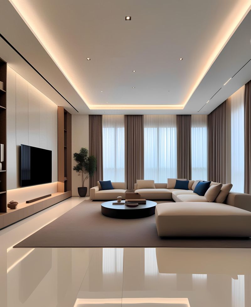 意式极简风设计，显大空间的艺术美学