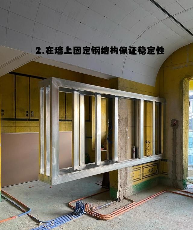 半墙爆改悬浮电视柜！老师傅揭秘施工细节，看完再决定做不做 - 家居知识