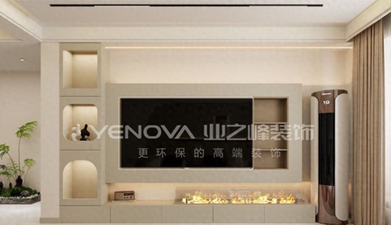 115㎡现代风装修案例，唐山湖岸缇香雅居设计解析 | 业之峰装饰