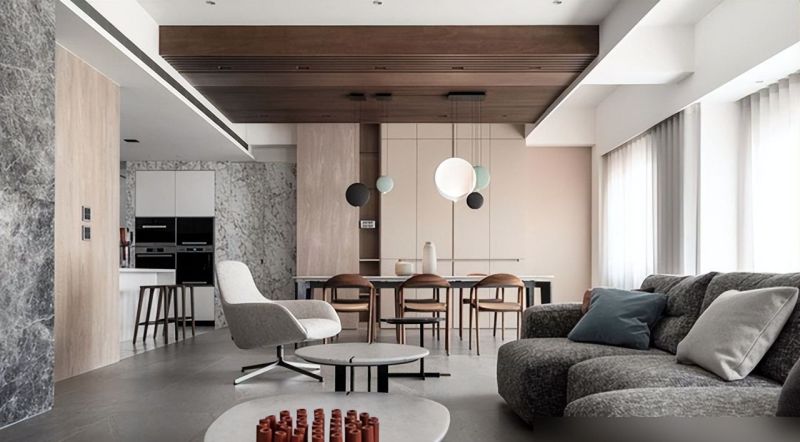 爸妈看了都爱的264㎡轻奢大平层，大理石+镜面，装出精致现代风！ - 家居知识