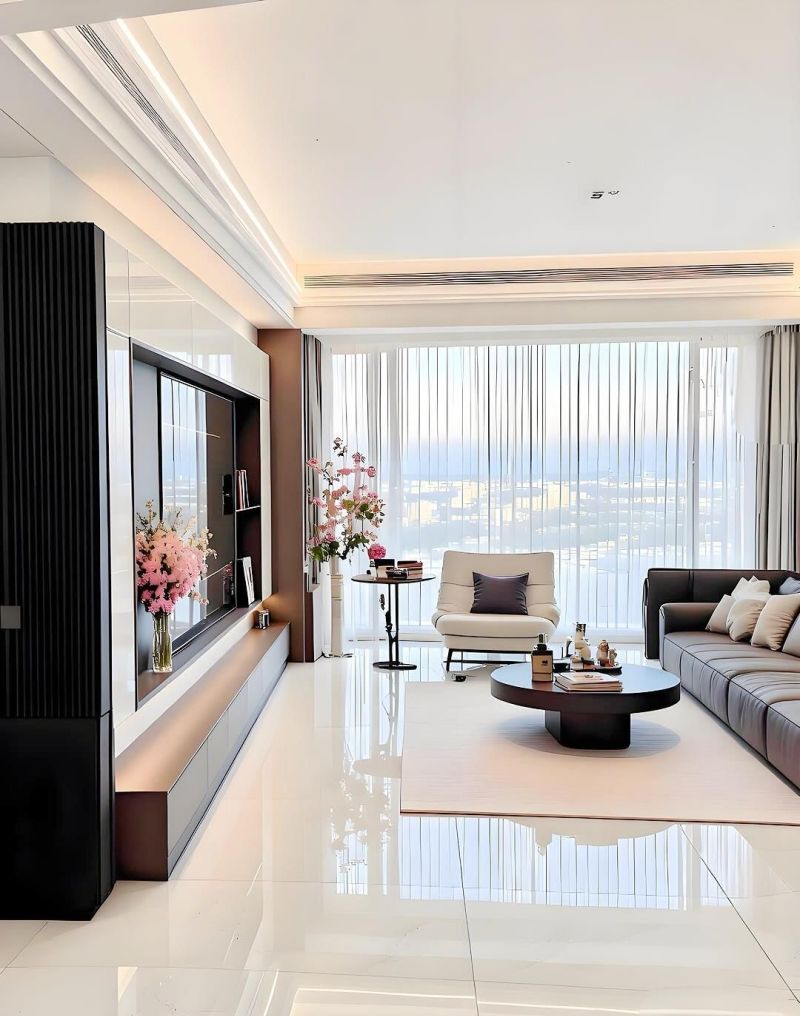 轻奢风把高级感藏在细节里面，住着太舒服了让人不得从心里喜欢。 - 家居知识