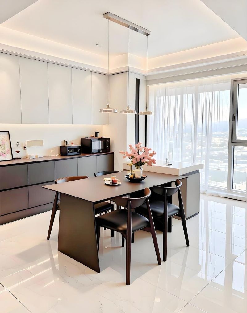 轻奢风把高级感藏在细节里面，住着太舒服了让人不得从心里喜欢。 - 家居知识