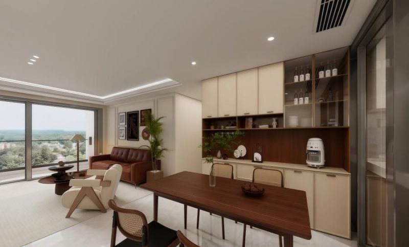 宝山大华一村119㎡原木奶油风宅邸，缘环装饰绘就温馨生活画卷 - 家居知识