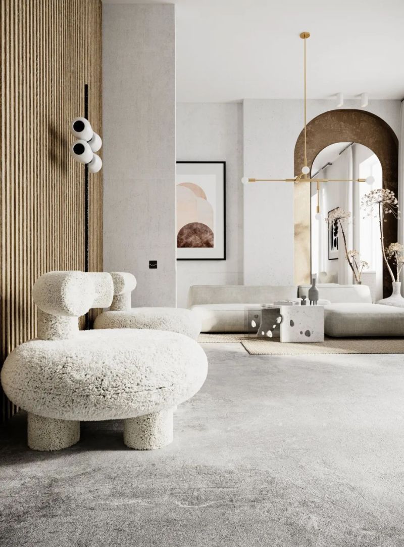 Competition｜当侘寂遇见现代艺术，白色极简中的精神栖居 - 家居知识