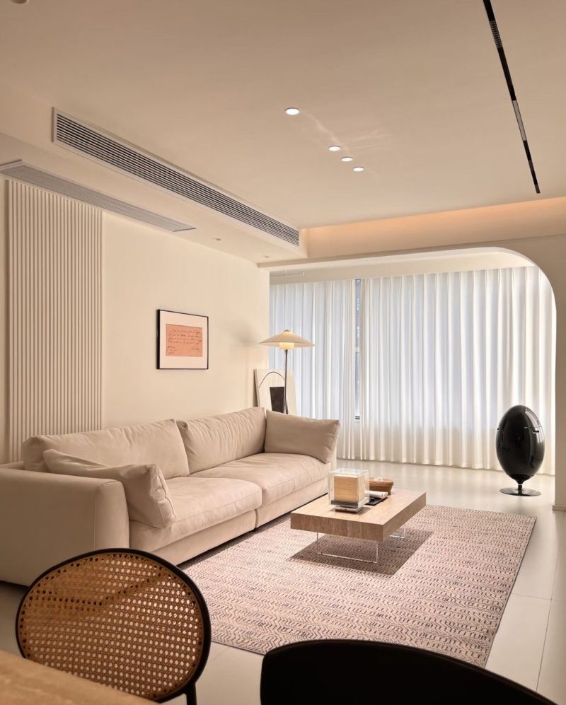 116㎡真的只花了11w！不过度装修的极简风，就这样装出高级感！ - 家居知识