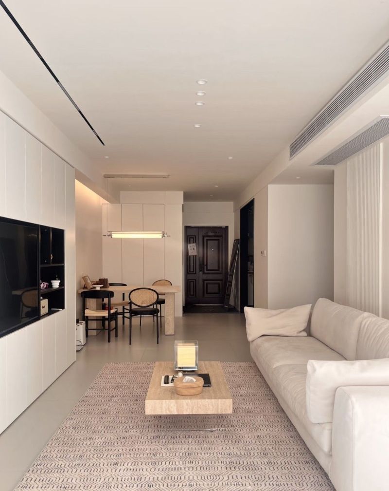 116㎡真的只花了11w！不过度装修的极简风，就这样装出高级感！ - 家居知识