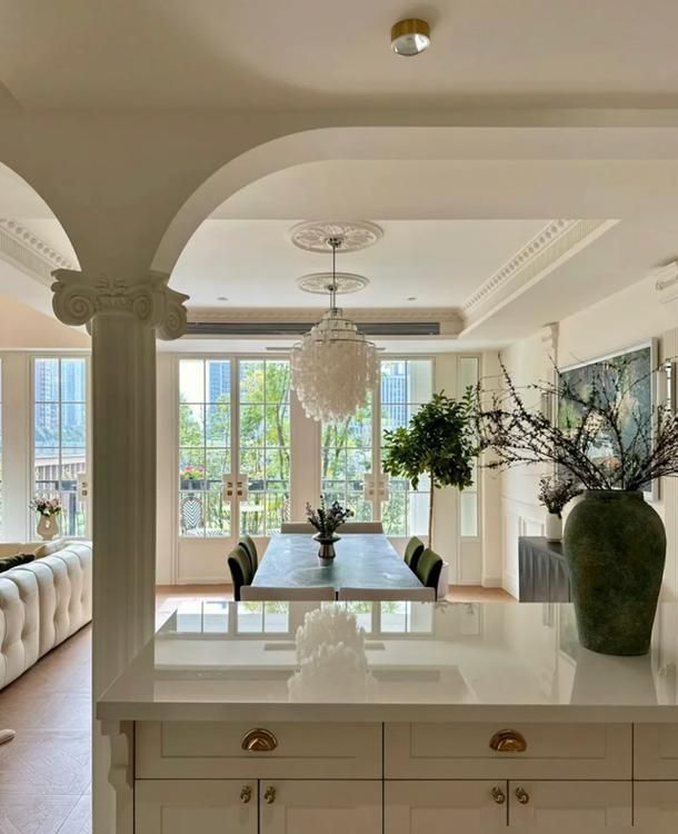 四川一女子晒出220㎡的家，现代法式装修，精致典雅，太爱了！ - 家居知识