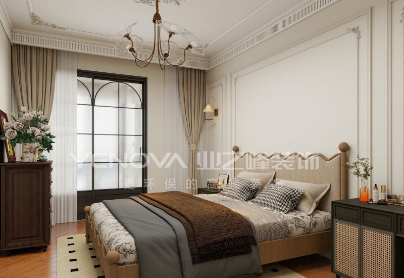 唐山珑湖丽宫140平方米法式复古风格装修效果案例|业之峰装饰 - 家居知识