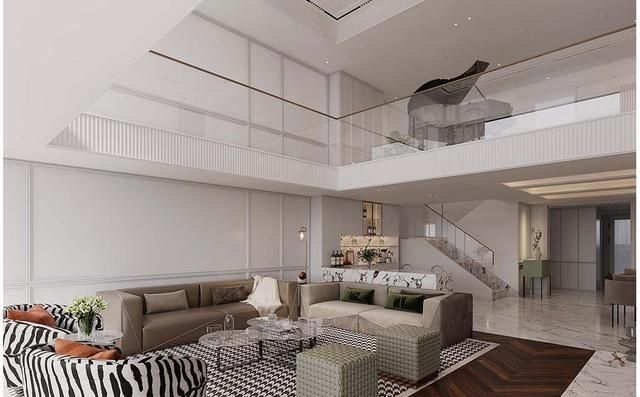 360㎡轻法式装修简约浪漫，心动的感觉！ - 家居知识