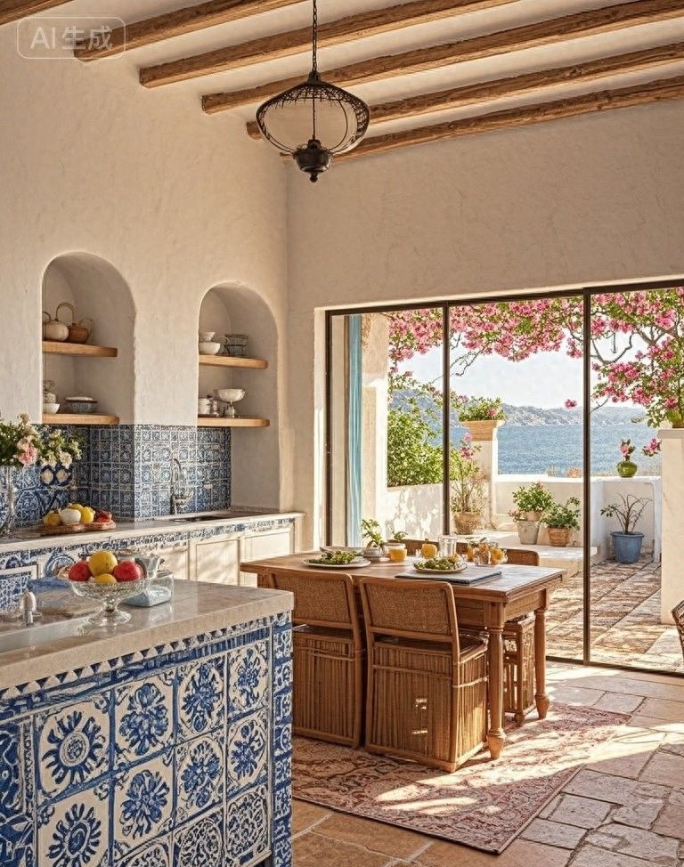 海韵棠香漫厨房——150㎡地中海风情生活场 - 今日头条