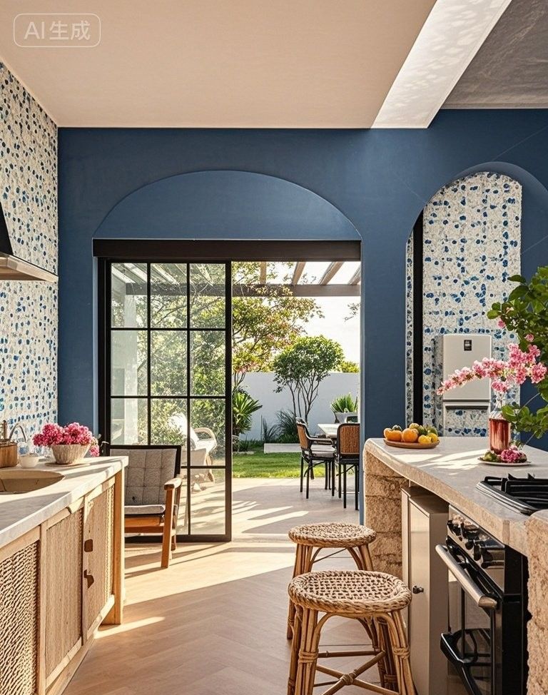 海韵棠香漫厨房——150㎡地中海风情生活场 - 今日头条 海韵棠香漫厨房——150㎡地中海风情生活场 - 家居知识