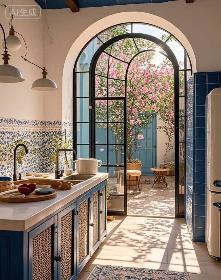 海韵棠香漫厨房——150㎡地中海风情生活场 - 今日头条 海韵棠香漫厨房——150㎡地中海风情生活场 - 家居知识