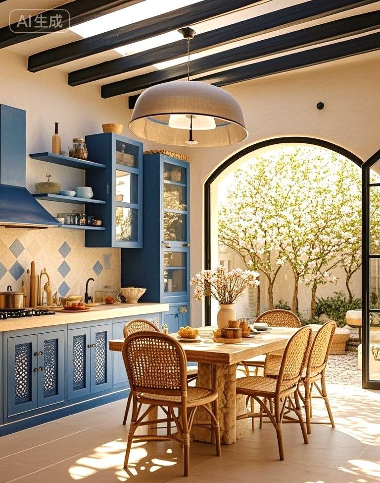 海韵棠香漫厨房——150㎡地中海风情生活场 - 今日头条 海韵棠香漫厨房——150㎡地中海风情生活场 - 家居知识