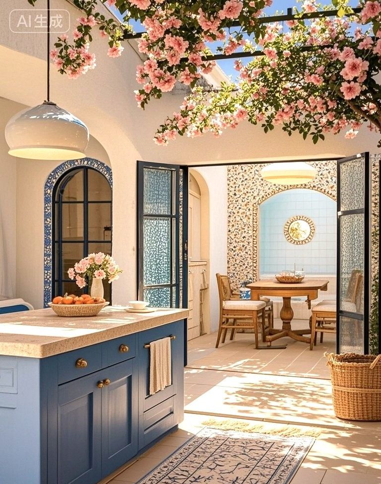 海韵棠香漫厨房——150㎡地中海风情生活场 - 今日头条 海韵棠香漫厨房——150㎡地中海风情生活场 - 家居知识