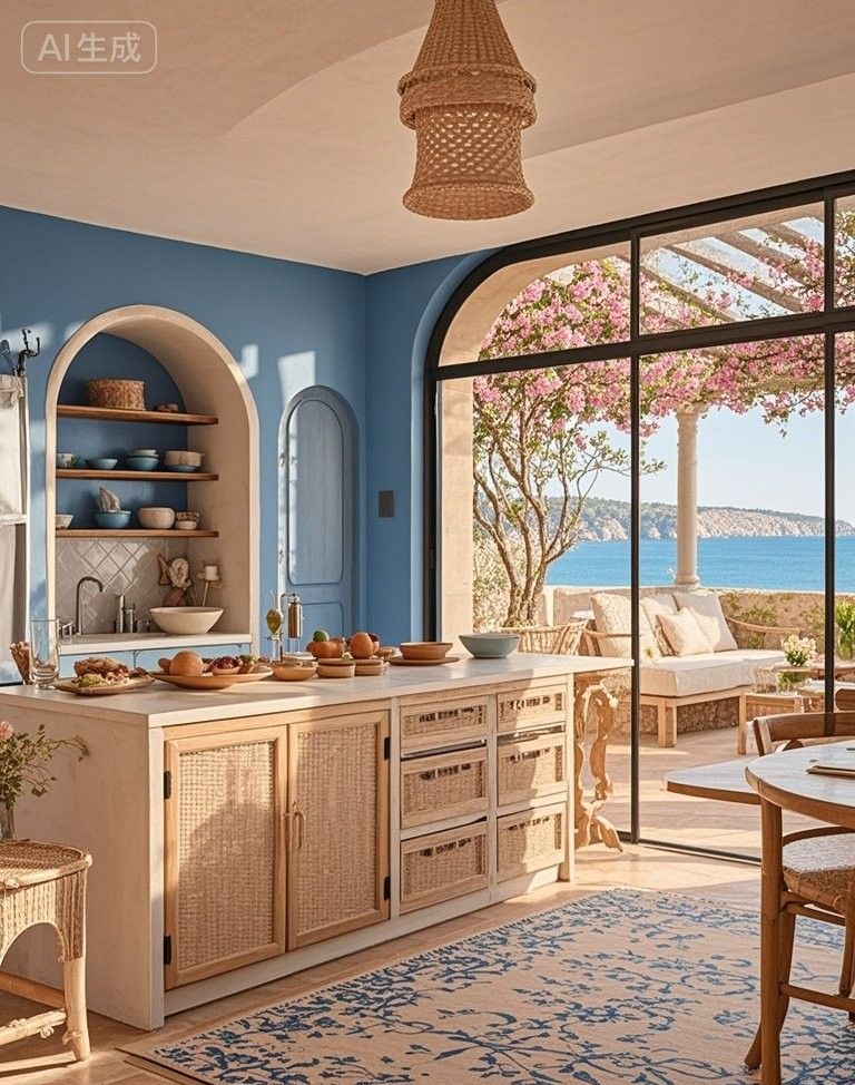 海韵棠香漫厨房——150㎡地中海风情生活场 - 今日头条 海韵棠香漫厨房——150㎡地中海风情生活场 - 家居知识
