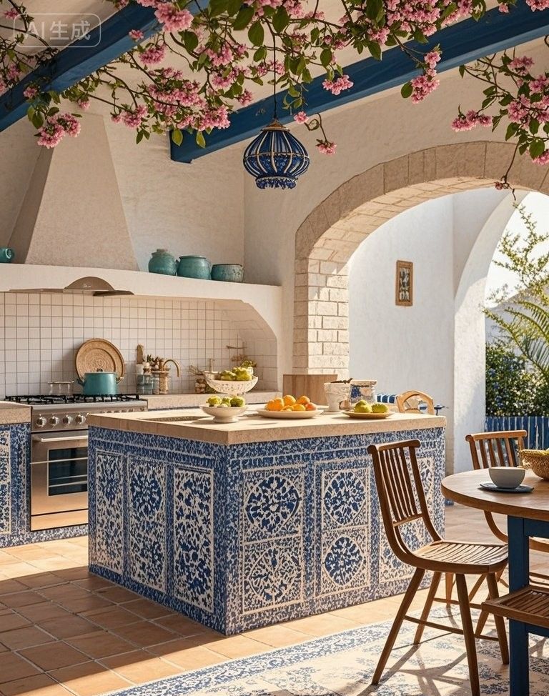 海韵棠香漫厨房——150㎡地中海风情生活场 - 今日头条 海韵棠香漫厨房——150㎡地中海风情生活场 - 家居知识