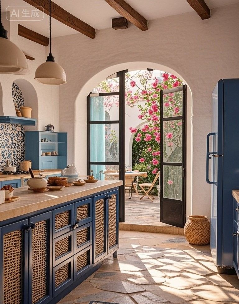 海韵棠香漫厨房——150㎡地中海风情生活场 - 今日头条 海韵棠香漫厨房——150㎡地中海风情生活场 - 家居知识