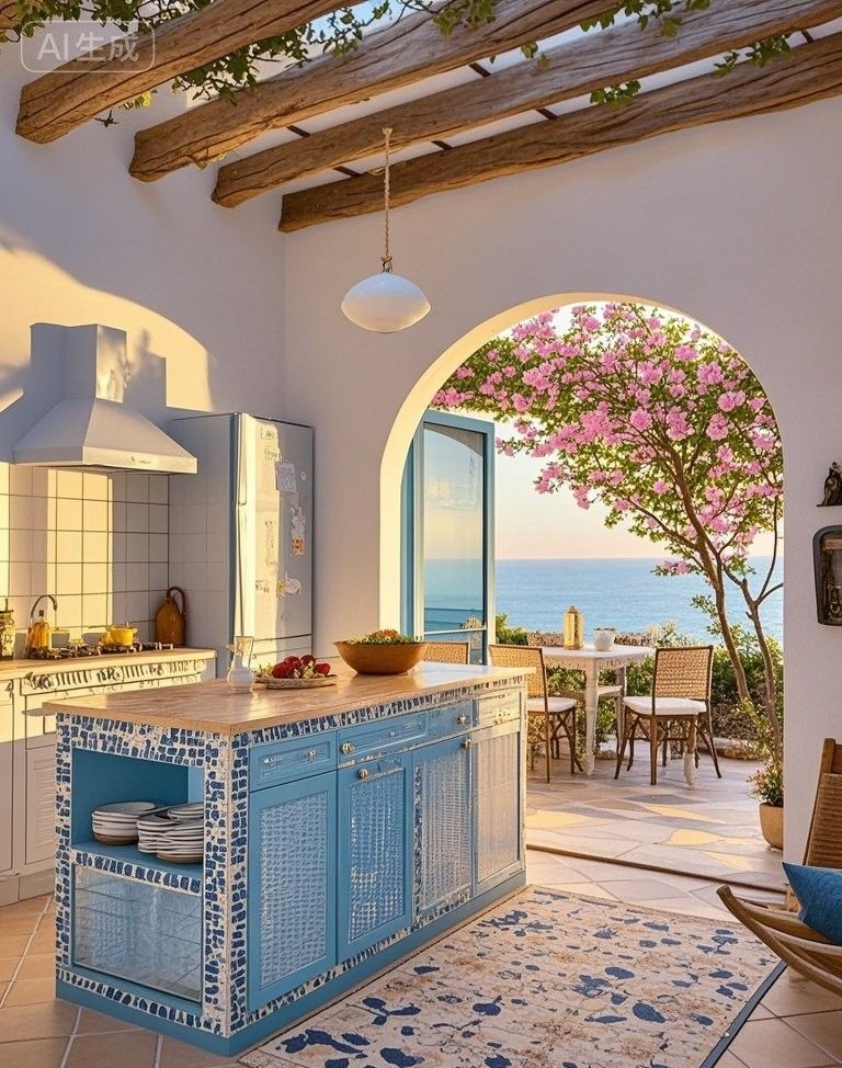海韵棠香漫厨房——150㎡地中海风情生活场 - 今日头条 海韵棠香漫厨房——150㎡地中海风情生活场 - 家居知识