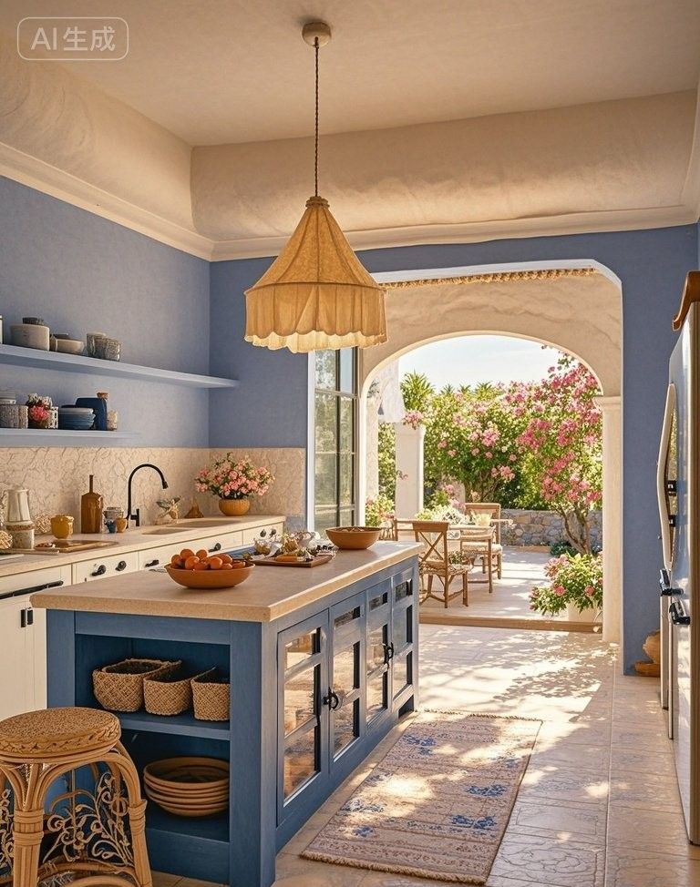 海韵棠香漫厨房——150㎡地中海风情生活场 - 今日头条 海韵棠香漫厨房——150㎡地中海风情生活场 - 家居知识