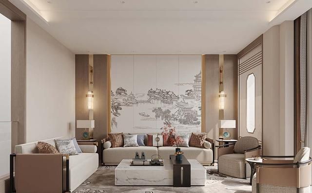 450㎡新中式别墅装修宋式美学，烟火日子亦是风雅事 - 家居知识