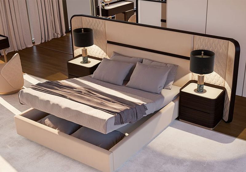 十款轻奢家具芬迪fendi设计 Flou卧室极强装饰床头柜来自高端定制 - 家居知识