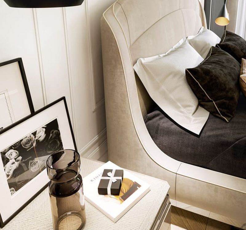 十款轻奢家具芬迪fendi设计 Flou卧室极强装饰床头柜来自高端定制 - 家居知识