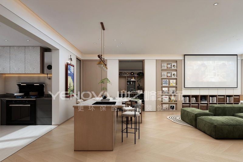 唐山湖岸缇香140平方米现代风格装修效果案例|业之峰装饰 - 家居知识