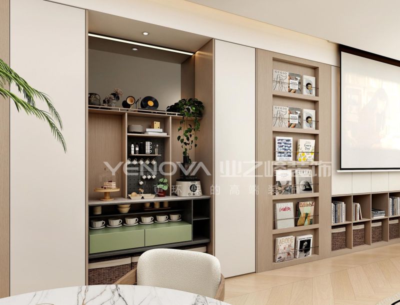 唐山湖岸缇香140平方米现代风格装修效果案例|业之峰装饰 - 家居知识