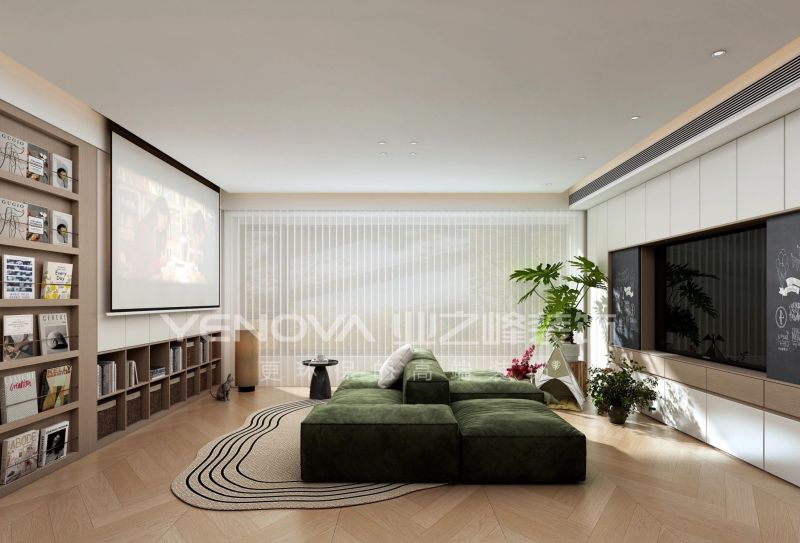 唐山湖岸缇香140平方米现代风格装修效果案例|业之峰装饰 - 家居知识