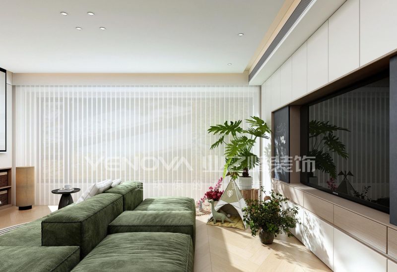 唐山湖岸缇香140平方米现代风格装修效果案例|业之峰装饰 - 家居知识