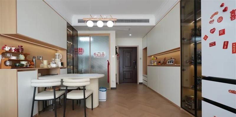 105㎡原木奶油风婚房,温柔治愈的居家时光 105㎡原木奶油风婚房装修,被温柔包裹的每一天 - 家居知识