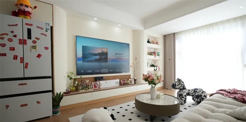 105㎡原木奶油风婚房,温柔治愈的居家时光 105㎡原木奶油风婚房装修,被温柔包裹的每一天 - 家居知识