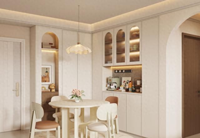 全友设计丨105㎡治愈系三居，奶油风＋原木元素，松弛感满分！ - 家居知识