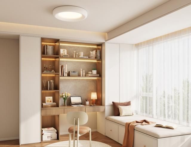 全友设计丨105㎡治愈系三居，奶油风＋原木元素，松弛感满分！ - 家居知识