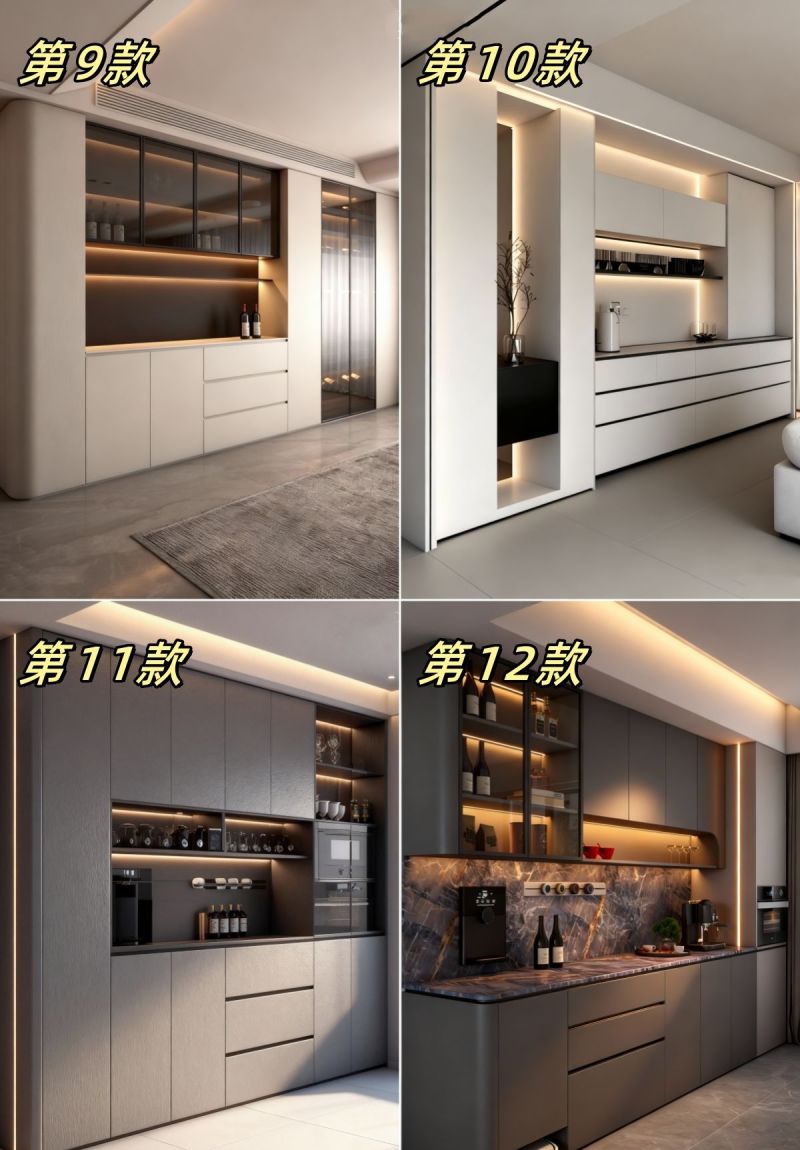 2025最新款餐边柜设计,颜值爆表惊艳亮相! 2025最新款餐边柜设计,简直不要太好看! - 家居知识