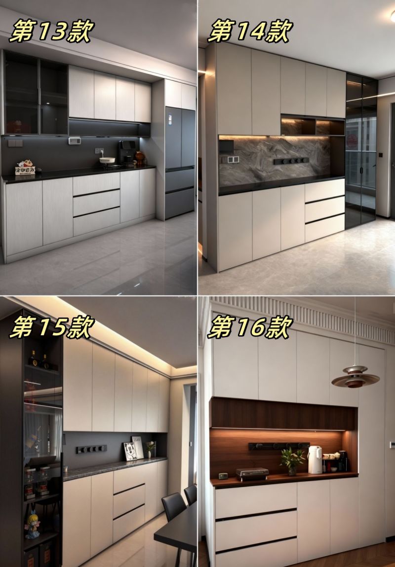 2025最新款餐边柜设计,颜值爆表惊艳亮相! 2025最新款餐边柜设计,简直不要太好看! - 家居知识