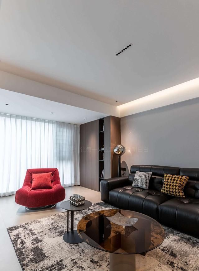 株洲装修实景：150㎡现代风格赏析，暗与亮的视觉冲击 - 家居知识