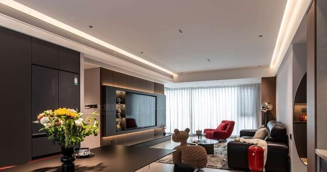 株洲装修实景：150㎡现代风格赏析，暗与亮的视觉冲击 - 家居知识