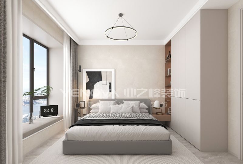 唐山湖岸缇香115平方米现代风格装修效果案例|业之峰装饰 - 家居知识