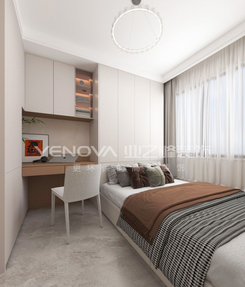 唐山湖岸缇香115平方米现代风格装修效果案例|业之峰装饰 - 家居知识