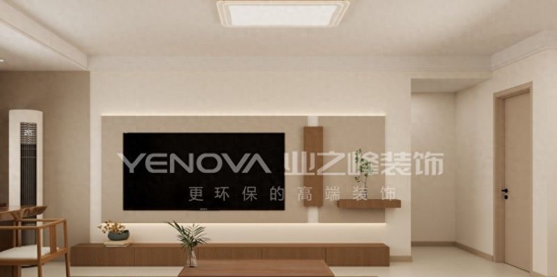 130㎡现代风格装修案例，唐山熙湖九里雅居设计