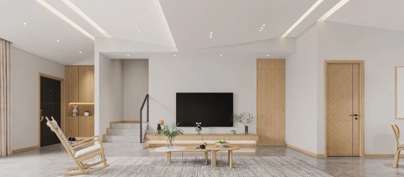 180㎡原木风格设计：白色系的原木风搭配，真的很温馨 - 家居知识